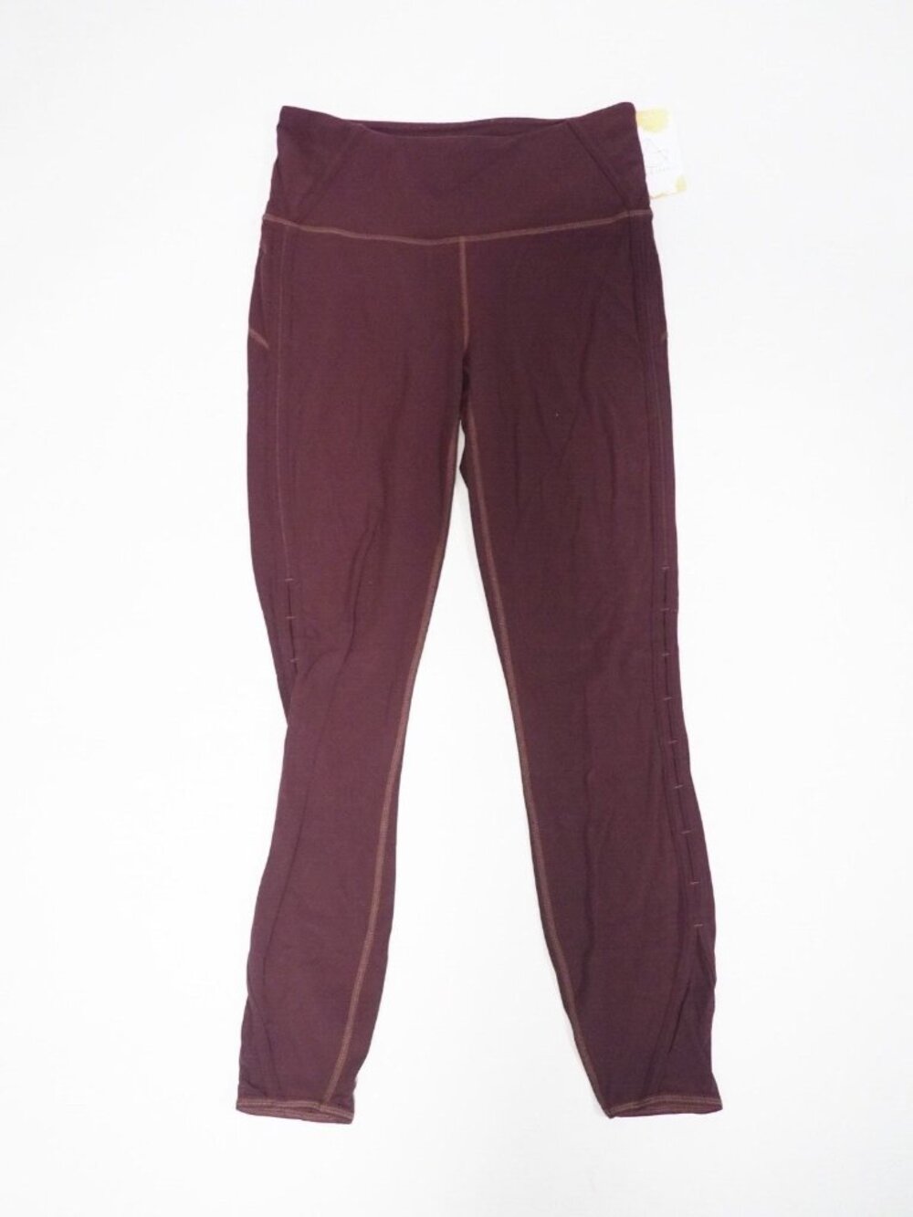 Athleta Maroon Athletic Leggings, Size S